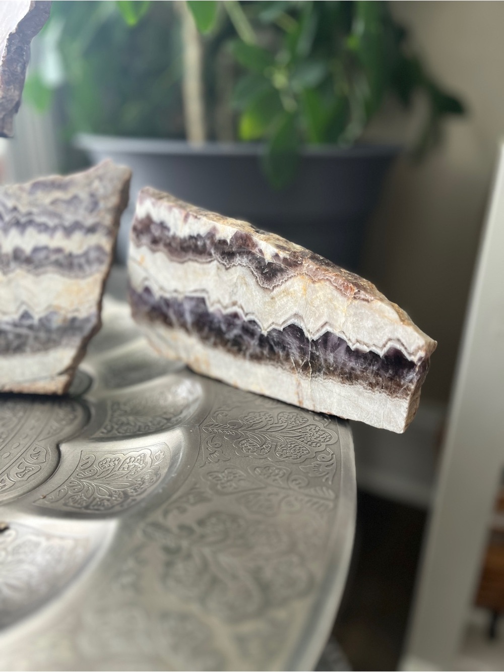 Chevron amethyst slab - Picture 8 of 12
